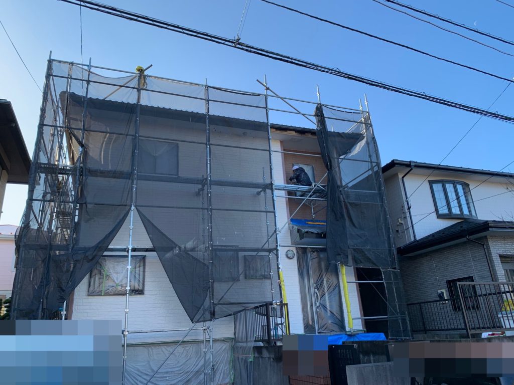 市川市国分戸建て外壁塗装