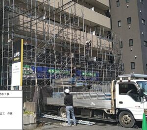 大型マンション外壁塗装大規模修繕工事