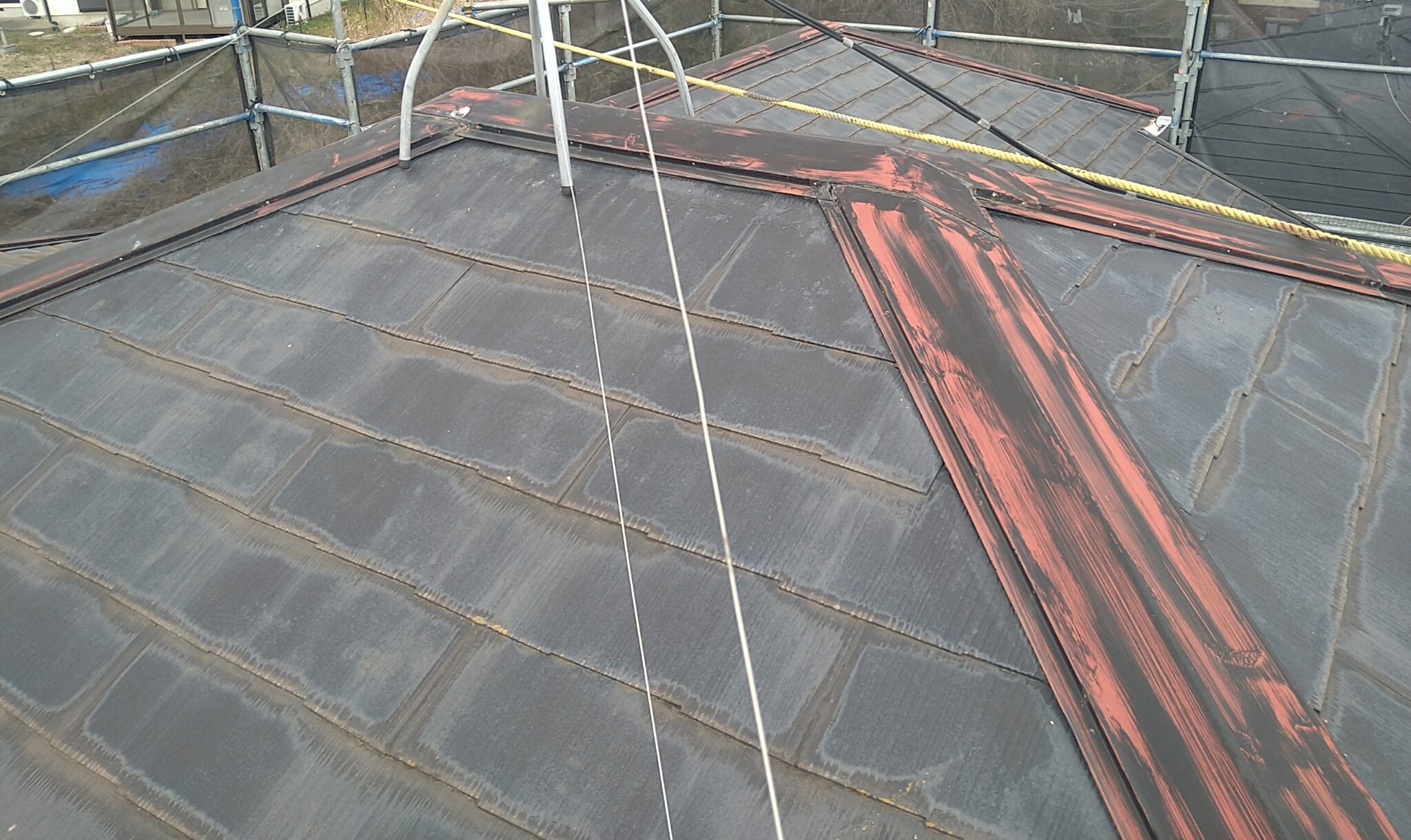 市川市新田屋根塗装